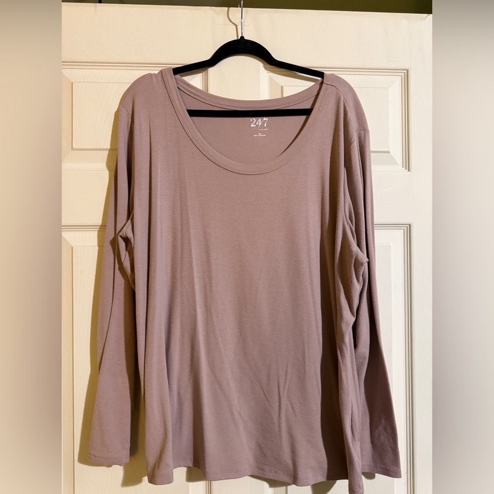 Maurice’s Women's Long Sleeve Top - taupe